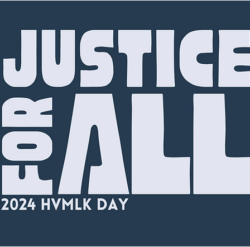 2024 Justice for All MLK Day poster